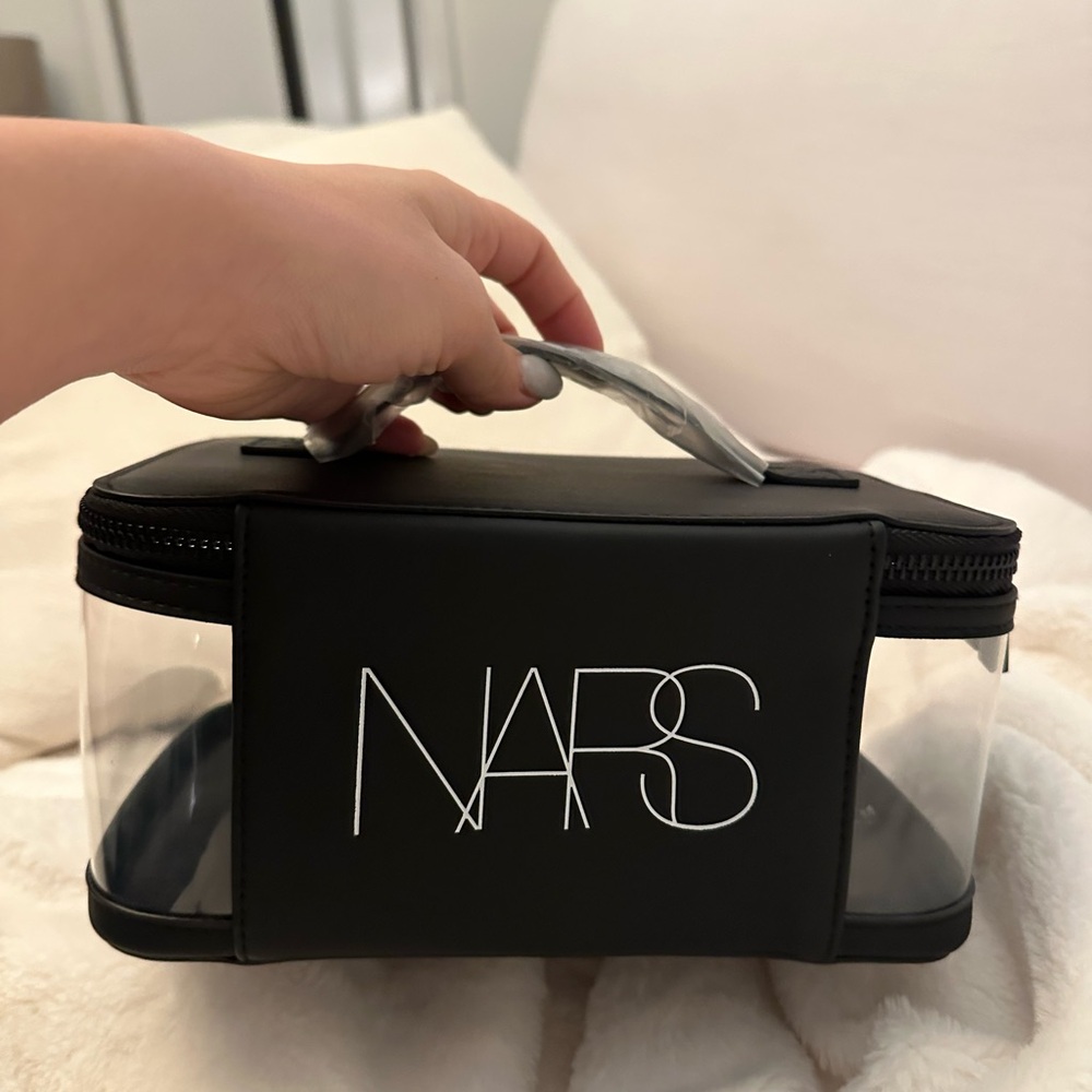 NARS Black and Transparent Cosmetic Case